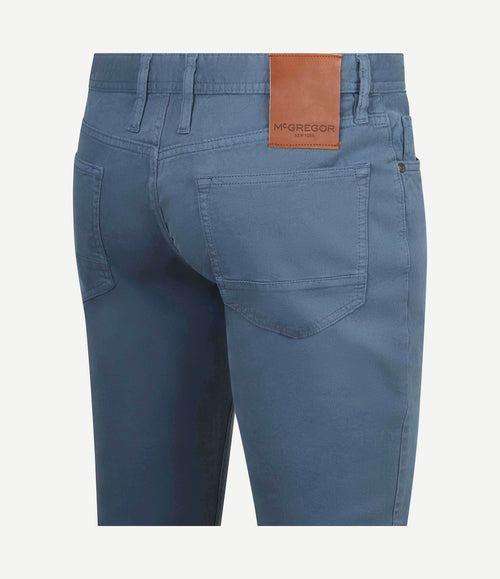 Chino blauw mid