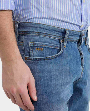 Jeans medium blue denim