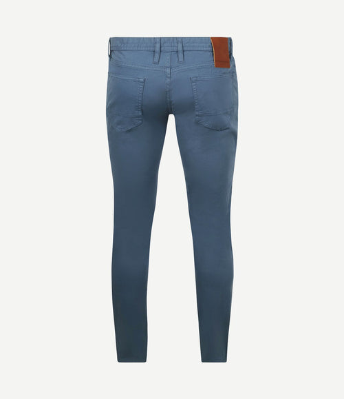 Chino blauw mid