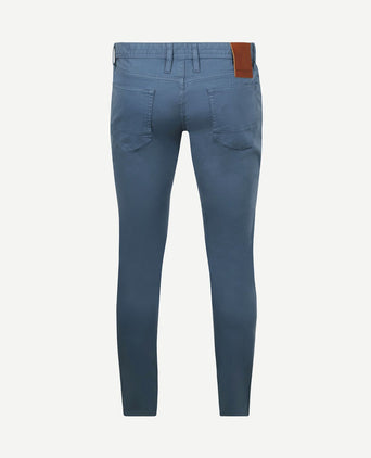 Chino blauw mid