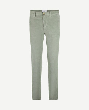 Chino corduroy lichtgroen