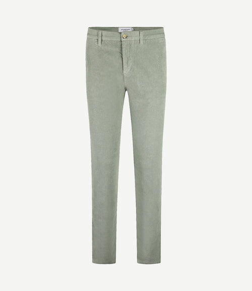 Chino corduroy lichtgroen
