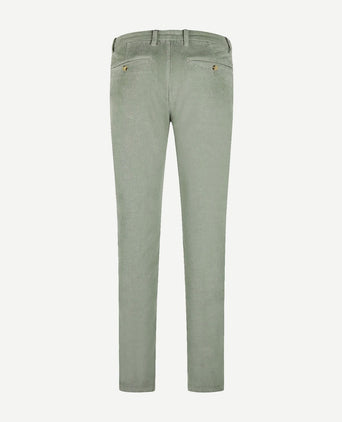 Chino corduroy lichtgroen