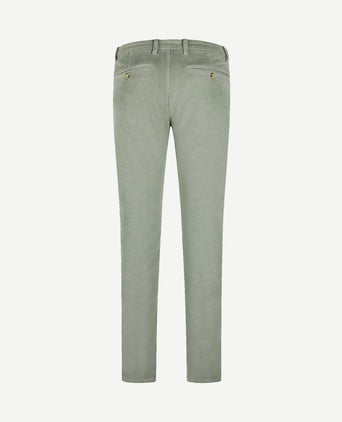 Chino corduroy lichtgroen