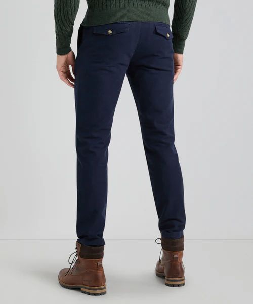 McGregor chino moleskin donkerblauw