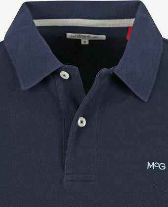 McGregor classic piqué polo donkerblauw | Regular-fit