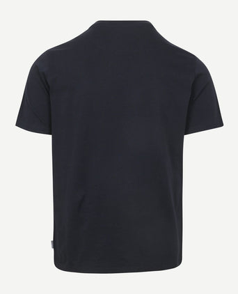Essential t-shirt logo donkerblauw