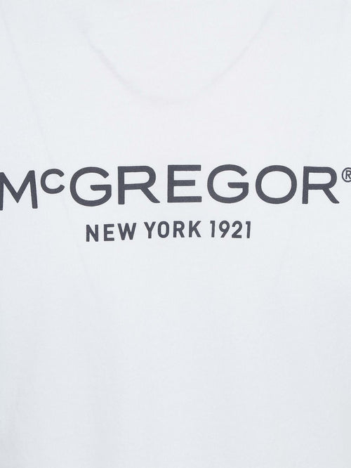 Essential t-shirt logo wit