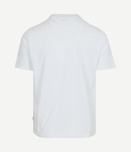 Essential t-shirt logo wit
