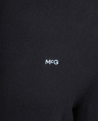 Half-zip trui cotton cashmere donkerblauw