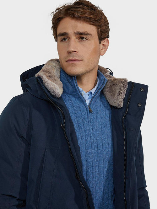 McGregor parka donkerblauw | Regular-fit