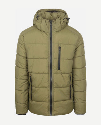 McGregor jas hooded puffer groen | Regular-fit