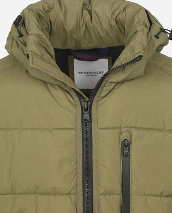 McGregor jas hooded puffer groen | Regular-fit