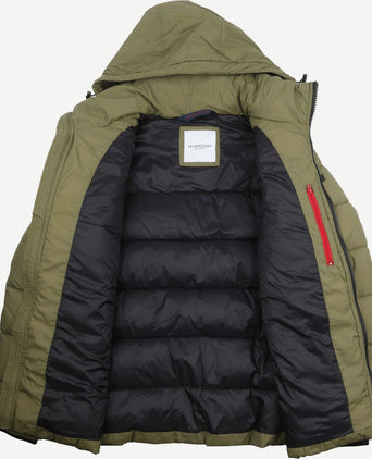 McGregor jas hooded puffer groen | Regular-fit