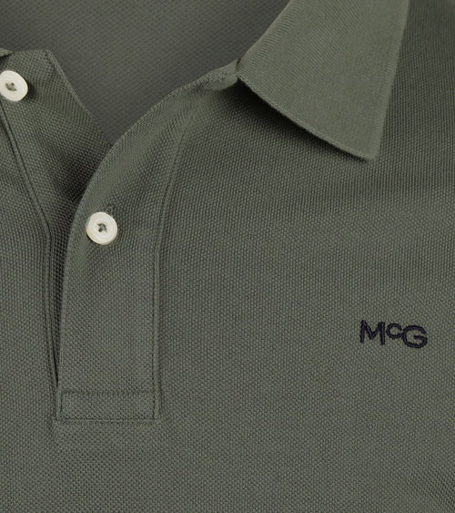 McGregor long sleeve poloshirt pine groen | Regular-fit
