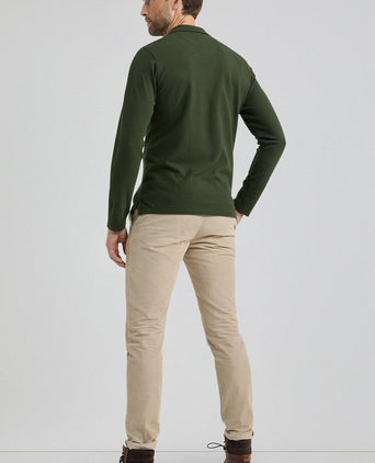 McGregor long sleeve poloshirt pine groen | Regular-fit