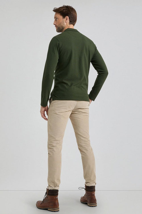 McGregor long sleeve poloshirt pine groen | Regular-fit