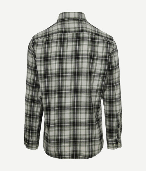 McGregor overhemd flanel ruiten groen | Regular-fit