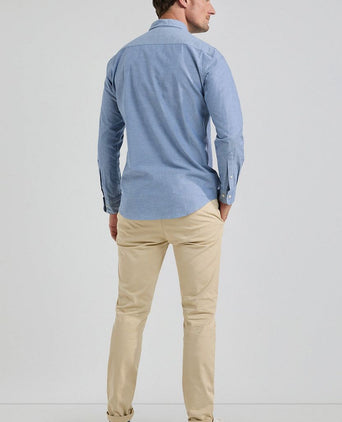 Overhemd Oxford blauw