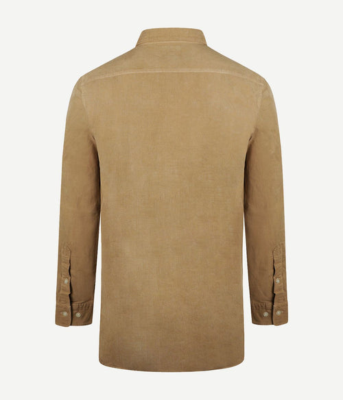 McGregor overhemd corduroy beige | Regular-fit