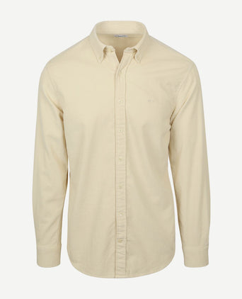 McGregor overhemd corduroy ecru | Regular-fit