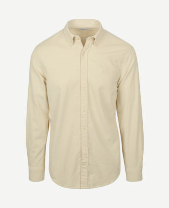 Overhemd corduroy ecru