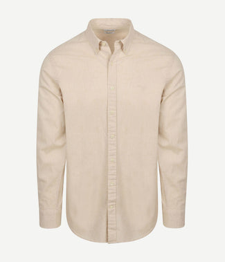 Overhemd cotton linen ecru Overhemd cotton linen ecru