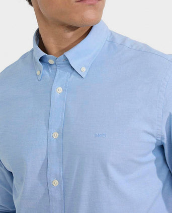 McGregor overhemd Oxford lichtblauw | Regular-fit