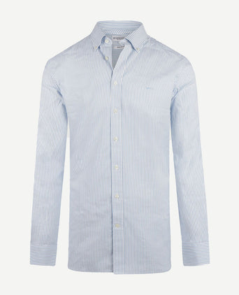 McGregor overhemd Oxford streep lichtblauw | Regular-fit