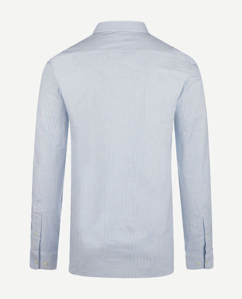 McGregor overhemd Oxford streep lichtblauw | Regular-fit