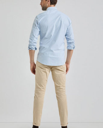 McGregor overhemd Oxford streep lichtblauw | Regular-fit