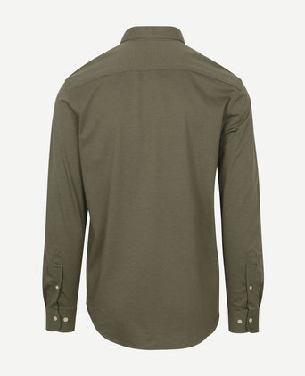 McGregor overhemd piqué stretch groen | Regular-fit