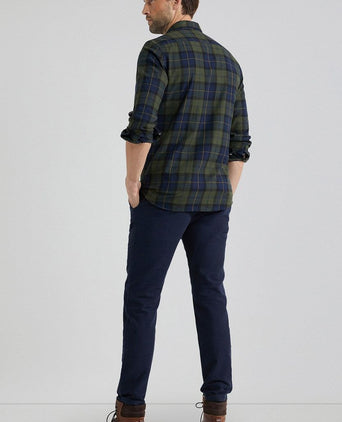 McGregor overhemd ruit groen blauw | Regular-fit