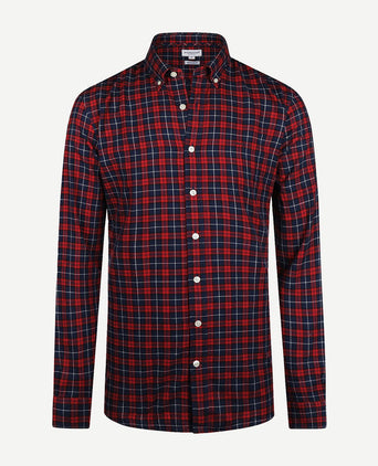 McGregor overhemd ruit rood blauw | Regular-fit