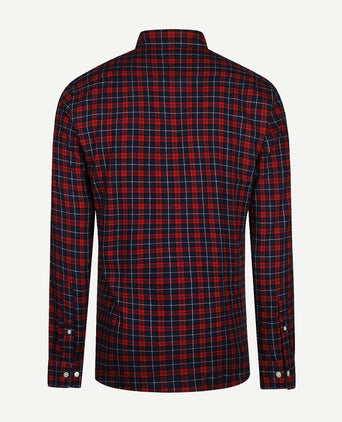 McGregor overhemd ruit rood blauw | Regular-fit