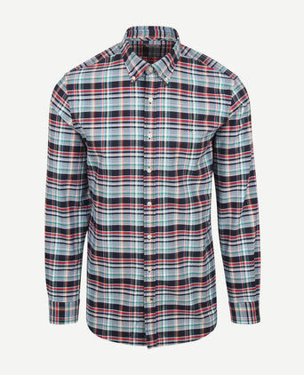 Overhemd ruiten multicolour