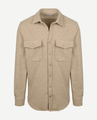 McGregor overshirt beige | Regular-fit