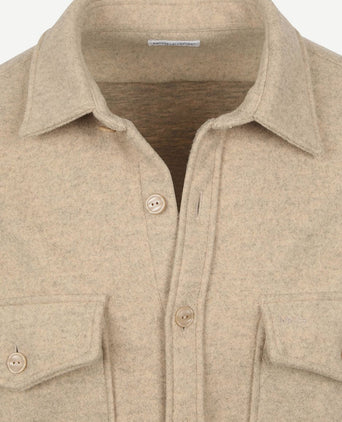McGregor overshirt beige | Regular-fit