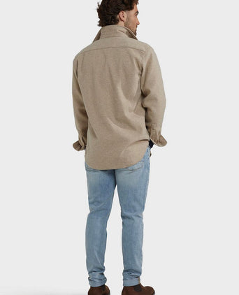 McGregor overshirt beige | Regular-fit