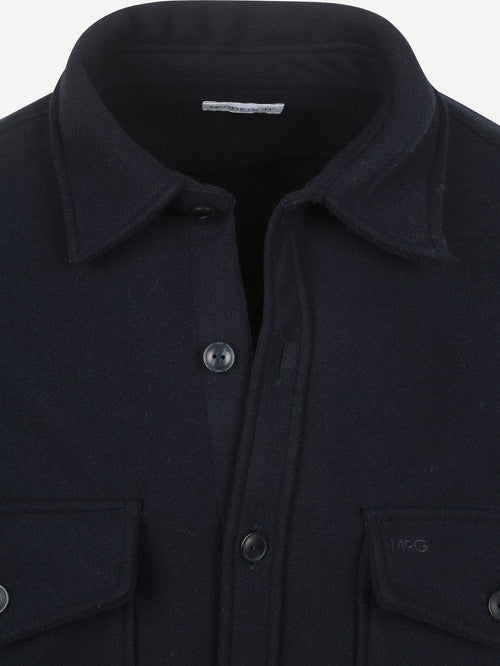 Overshirt donkerblauw