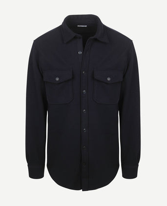 Overshirt donkerblauw