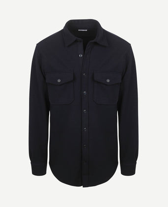 Overshirt donkerblauw