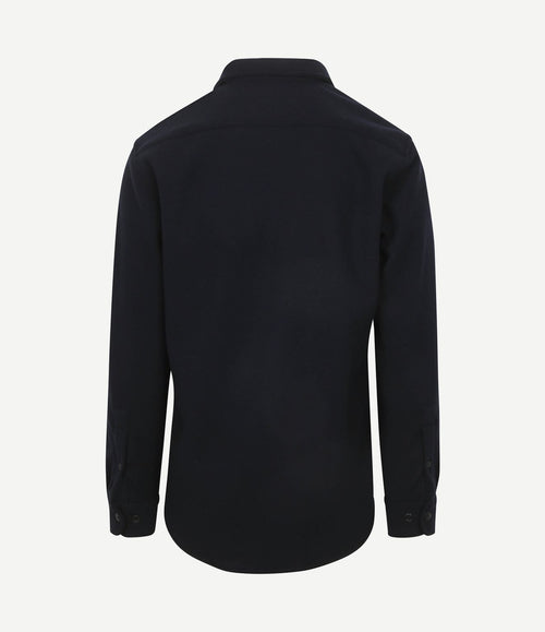 Overshirt donkerblauw