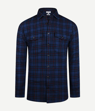 McGregor overshirt tartan ruit donkerblauw | Regular-fit McGregor overshirt tartan ruit donkerblauw | Regular-fit