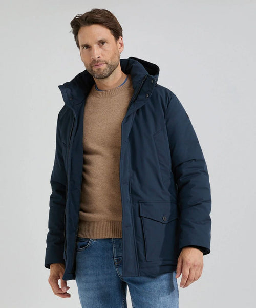 McGregor parka donkerblauw | Regular-fit
