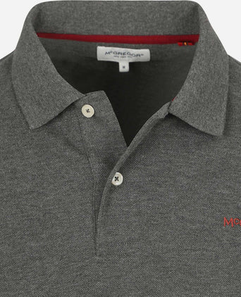 McGregor piqué polo antraciet | Regular-fit