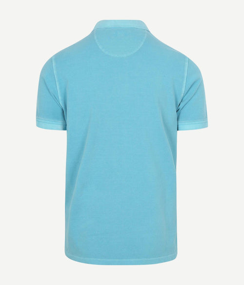 McGregor piqué polo aqua blauw | Regular-fit
