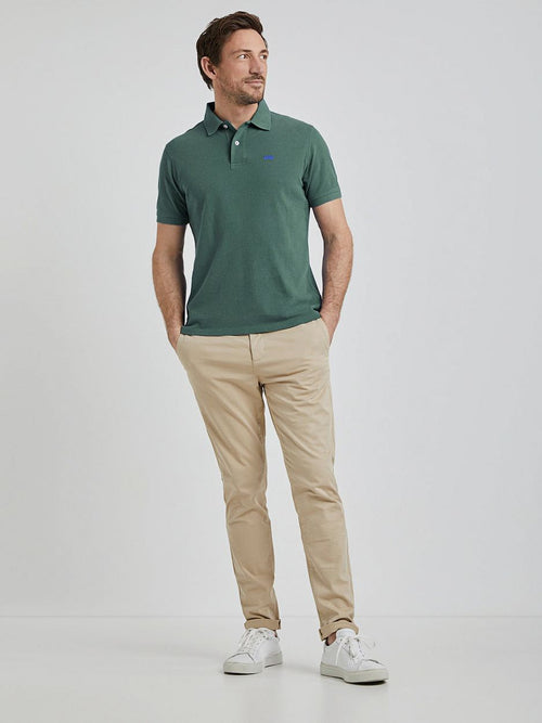 McGregor piqué polo donkergroen | Regular-fit