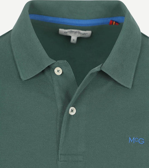 McGregor piqué polo donkergroen | Regular-fit
