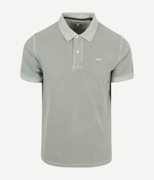 McGregor piqué polo grijs groen | Regular-fit